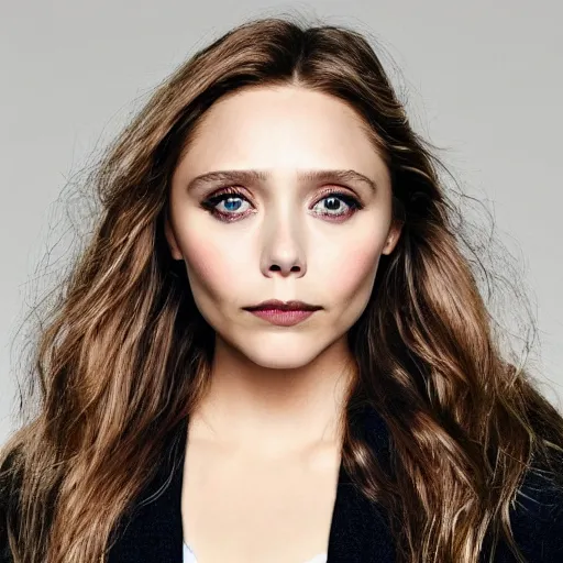 Image similar to elizabeth olsen mixed with gal godot