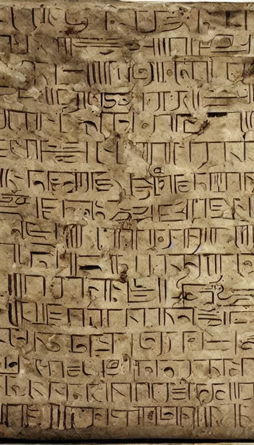 Image similar to ancient scroll reveals the secret to life