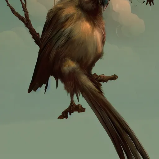 Image similar to the god of birds, artstation