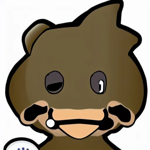 Image similar to cute platypus with a chef's hat, logo style