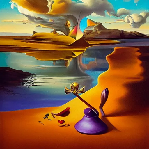 Prompt: RHADS, fever dream, Salvador Dali