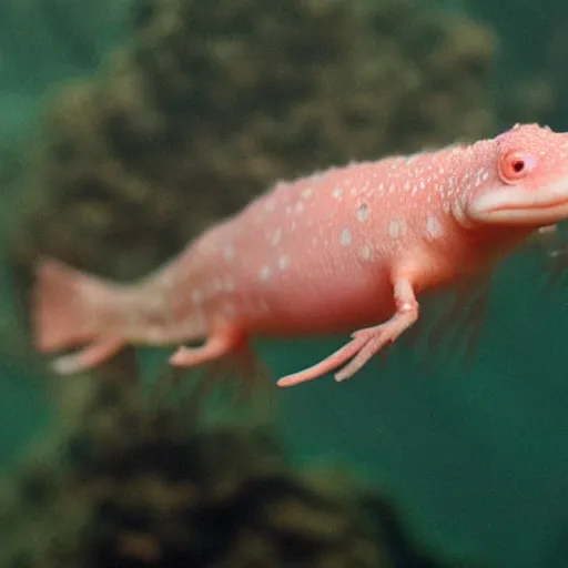 Image similar to axolotl