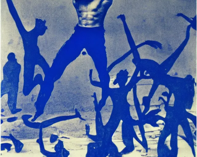 Image similar to yves klein