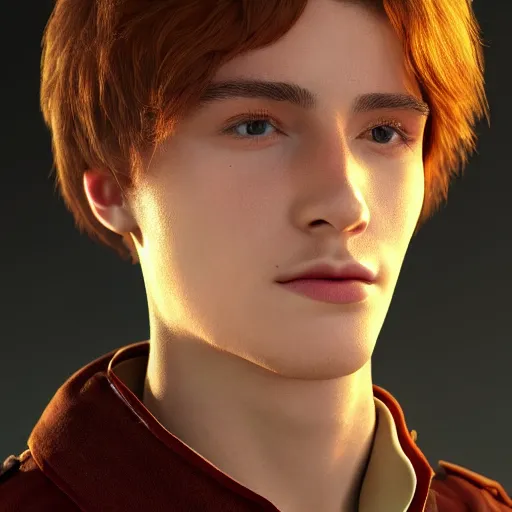 Image similar to a digital art close up portrait of young barnes courtney bard from fantasy world, handsome young man bard with lute character sheet, 4 k, ultra detail, volumetric lighting, unreal engine, octane render