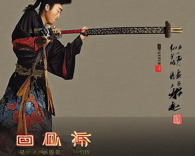 Image similar to old ancient chinese website. wuxia computer