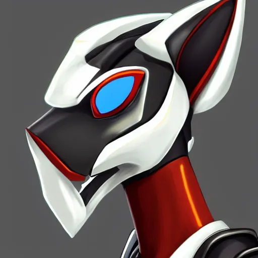 Image similar to female anthropomorphic jetplane mecha bust shot, anthro digital art, furry art, mecha art, furaffinity aeromorph, deviantart, ekasportal
