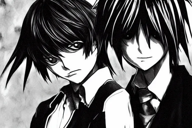 Image similar to l · lawliet, death note