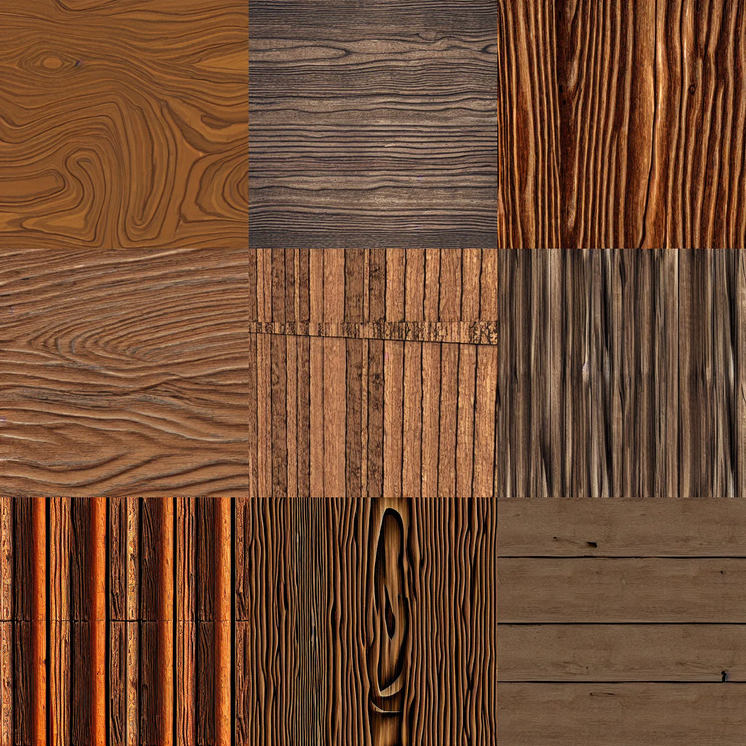 Prompt: normal map texture of wood