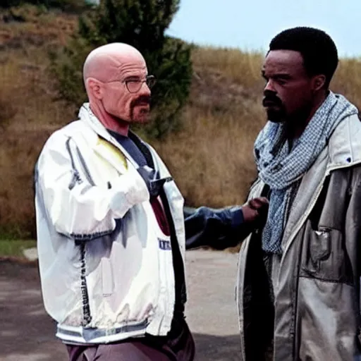 Image similar to walter white meets walter black, his african american version