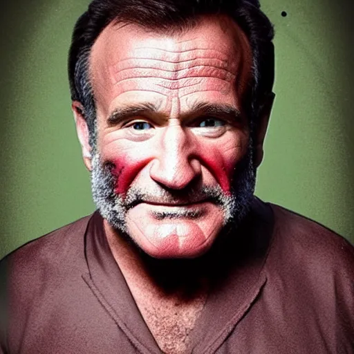 Image similar to zombie robin williams