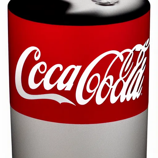 Image similar to coca cola as a person