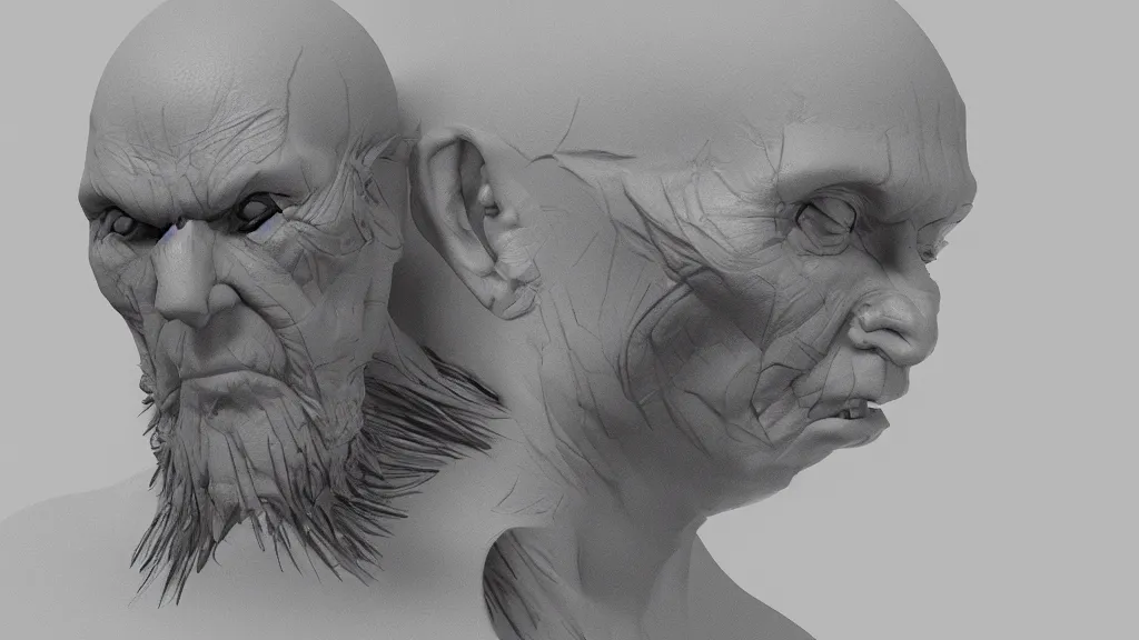 Prompt: pencil sketch cynical topology 3 d concept render, cgsociety