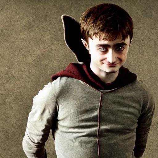 Prompt: daniel radcliffe as dobby