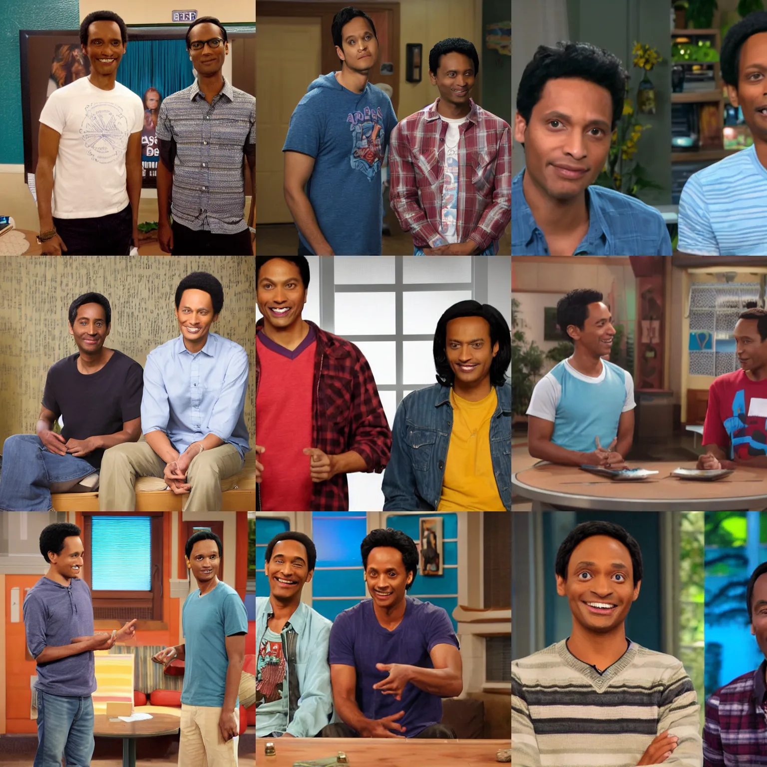 Prompt: troy and abed in the morning