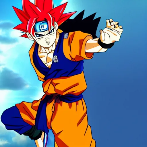 naruto goku fusion