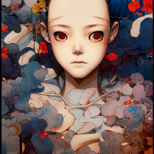 Prompt: citizen portrait soft light painted by james jean and katsuhiro otomo and erik jones, inspired by perfect blue anime, smooth face feature, intricate oil painting, high detail illustration, sharp high detail, manga and anime 1 9 9 9