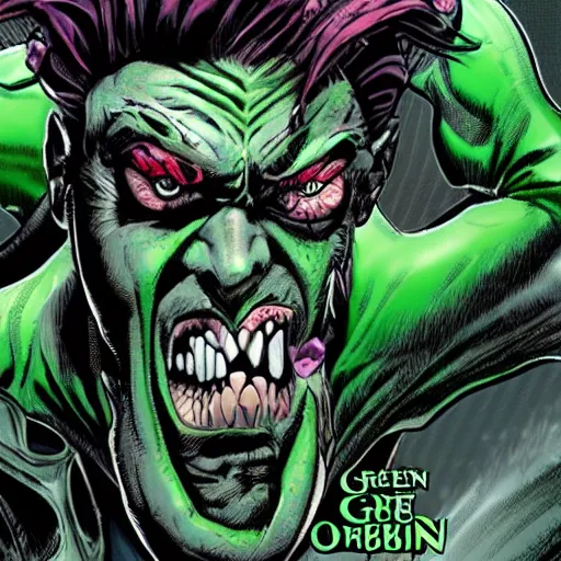 Prompt: green goblin fantasy