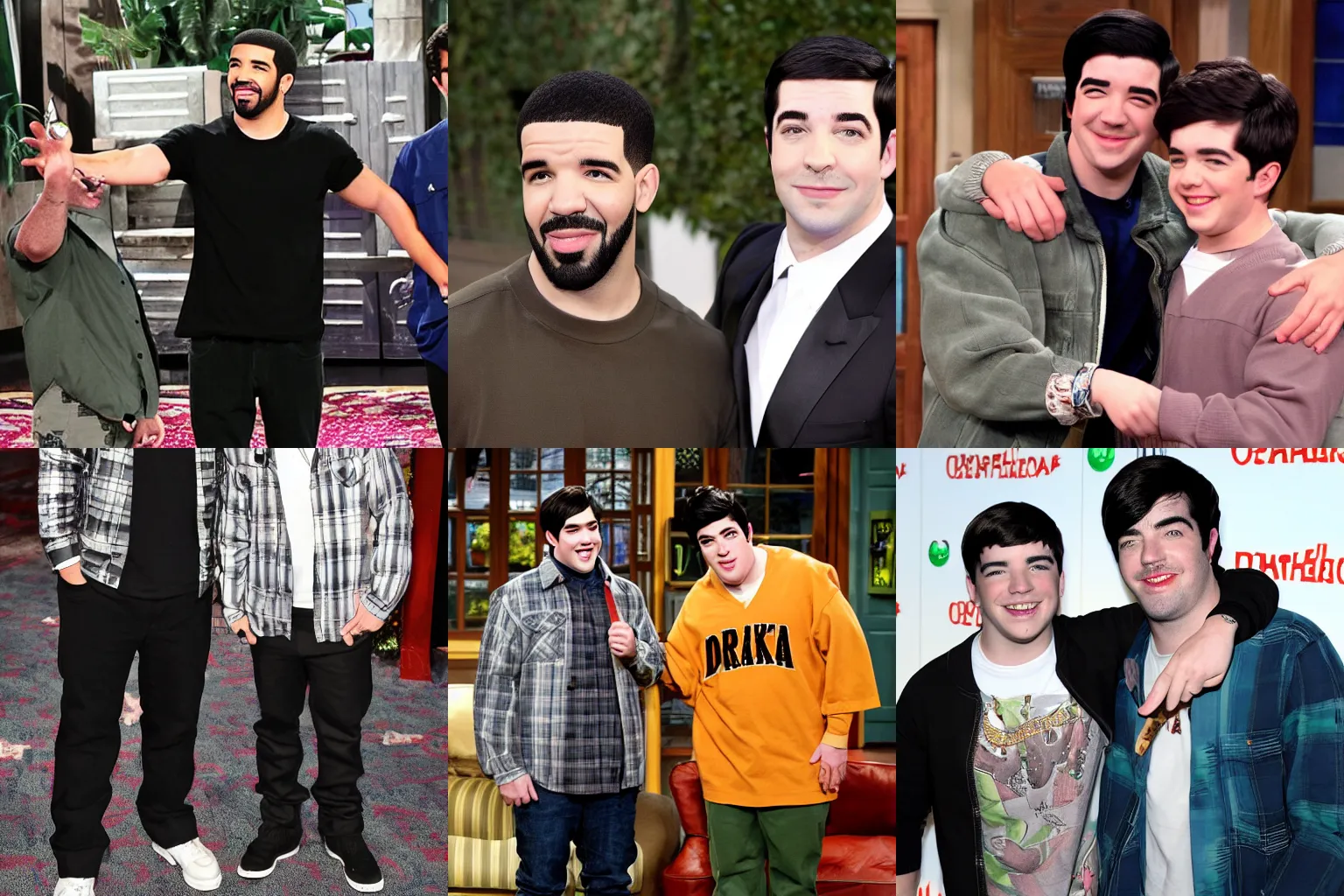 Prompt: drake and josh