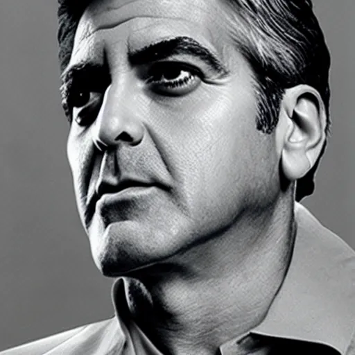 Image similar to george clooney by bernini