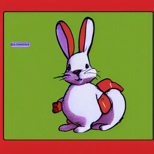 Image similar to stanford bunny, siggraph technical paper