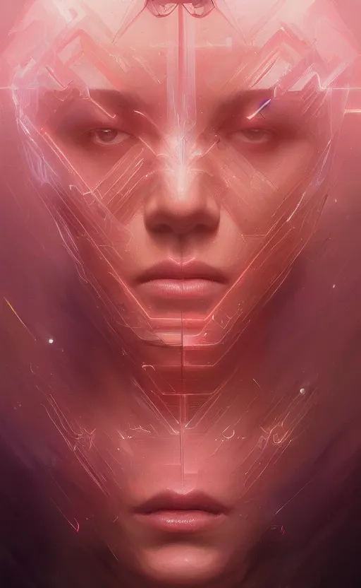 Prompt: Neuralink, masterpiece digital painting by Greg Rutkowski, Alex Grey, artstation, 4k wallpaper