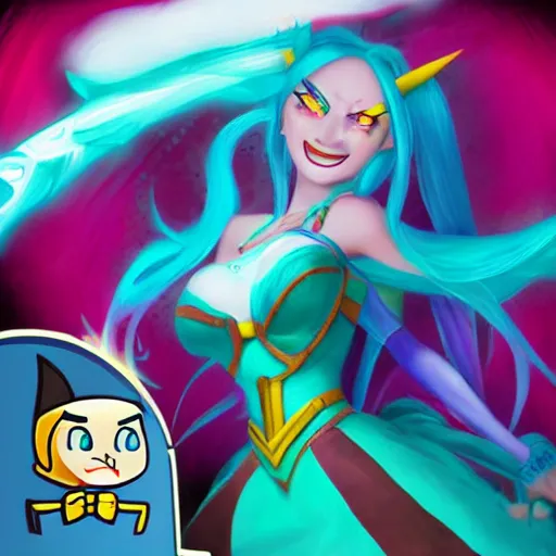 Image similar to jinx from arcane