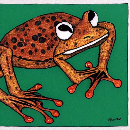 Image similar to frog