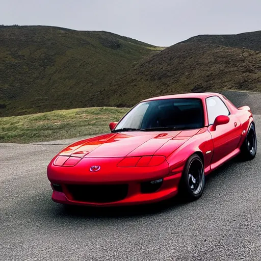 Prompt: mazda rx 7