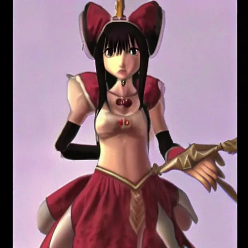 Image similar to princess garnet iconic character in a final fantasy ix