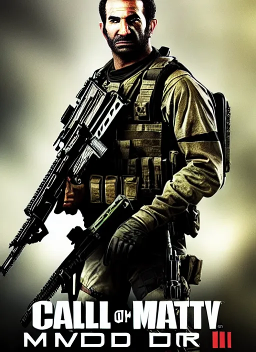 Prompt: call of duty modern warfare ii poster