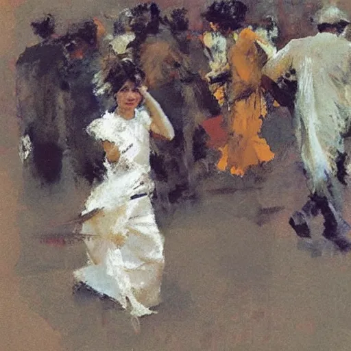 Prompt: “by Bernie Fuchs, Gregory manchess”