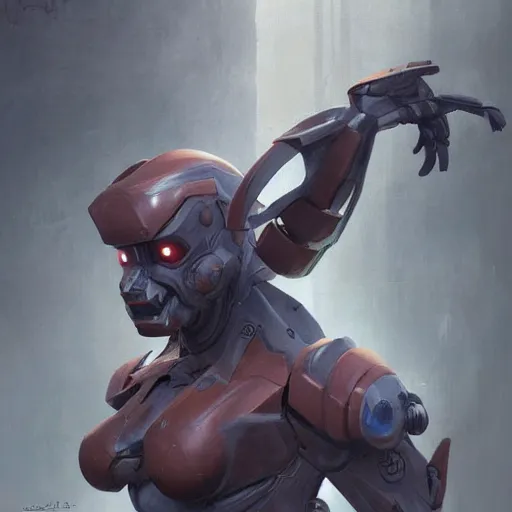 Image similar to mutant, power armor fused with the body, painted by stanley lau, painted by greg rutkowski, painted by stanley, artgerm, masterpiece, digital art, trending on arts