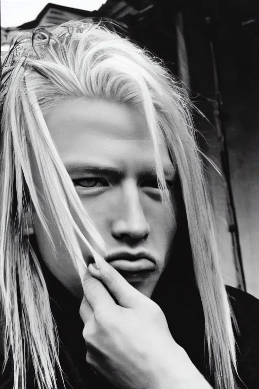 Image similar to A photo of sephiroth, f/22, 35mm, 2700K, perfect faces.