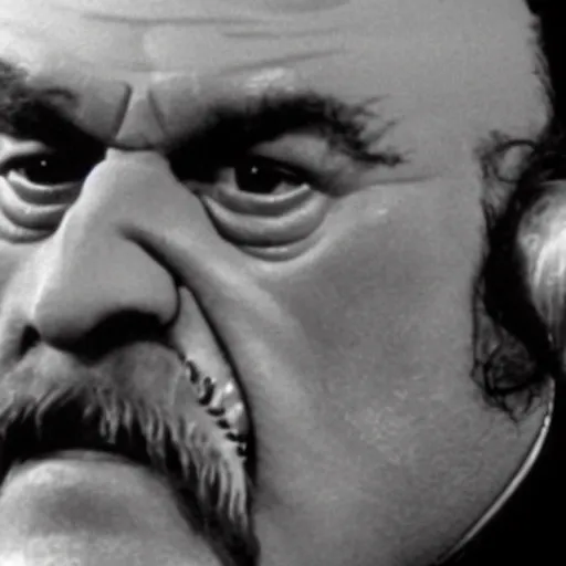 Image similar to danny de vito as zardoz