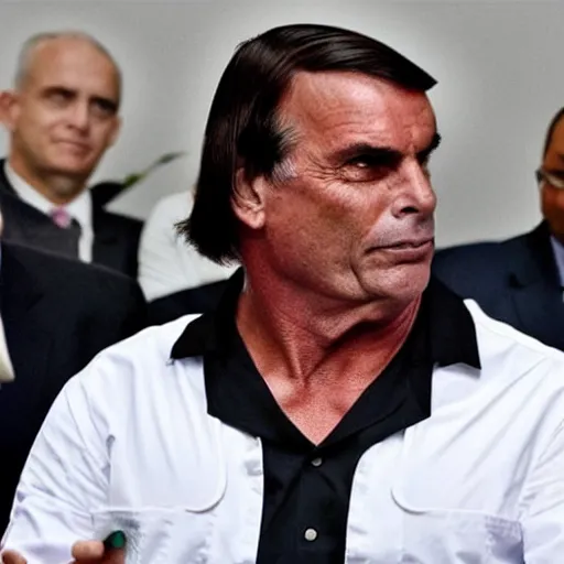 Image similar to Bolsonaro+DarthVader