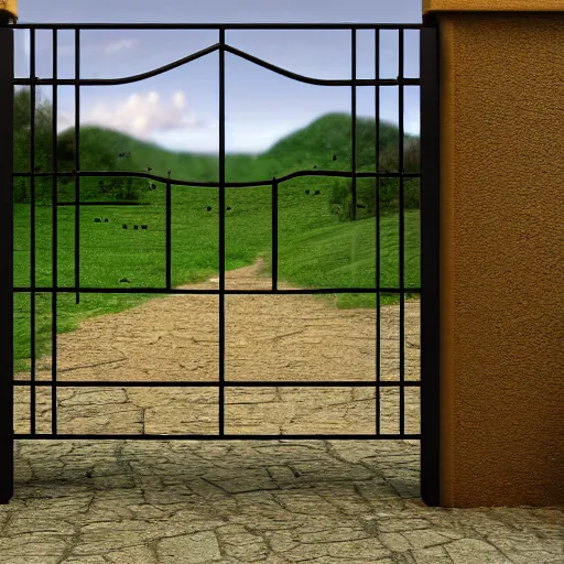 Image similar to gate value, realistic photo, 8 k