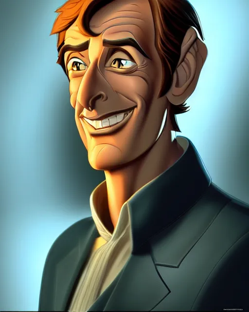 Image similar to handsome adult man character portrait, by don bluth, sci - fi environment, highly detailed, dynamic shadows, 4 k, wallpaper - 1 0 2 4