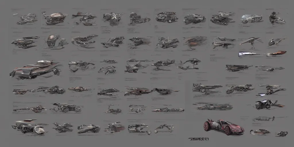 Image similar to vehicle design, character sheet, Moebius, Greg Rutkowski, Zabrocki, Karlkka, Jayison Devadas, Phuoc Quan, trending on Artstation, 8K, ultra wide angle, zenith view, pincushion lens effect