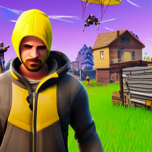 Image similar to jesse pinkman in fortnite