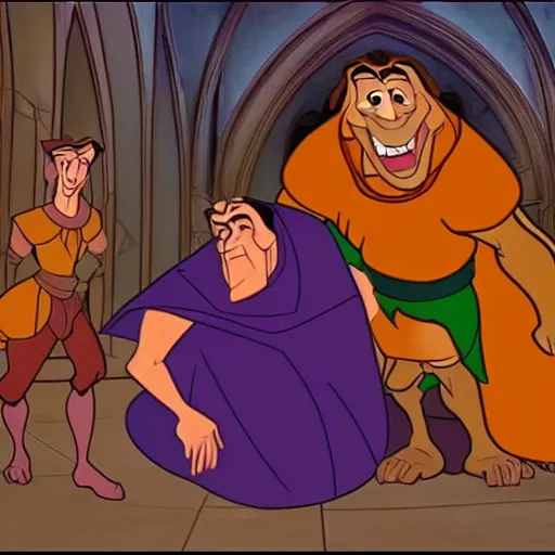 Prompt: Disney's The Hunchback of Notre Dame