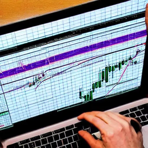 Image similar to best stock trading chart pattern, technical drawing, high details