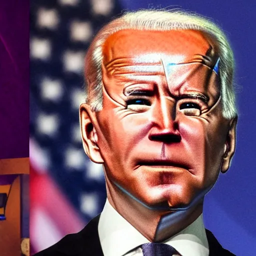 Image similar to joe biden crystal forehead c 2 0 at c 7,