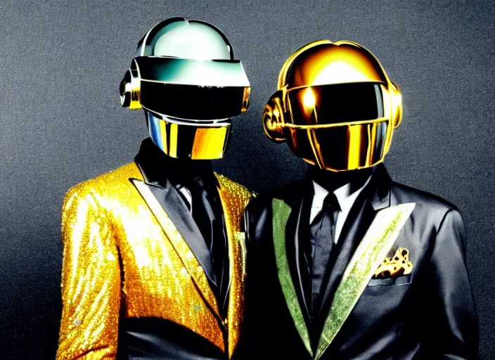 Image similar to steampunk daft punk's