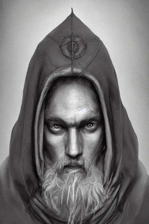 Image similar to portrait of robed mage | digital painting | highly detailed | artgerm