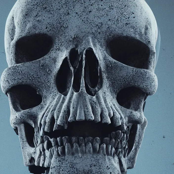 Prompt: a human skull, melting. intricate abstract. intricate artwork. by Tooth Wu, wlop, beeple, dan mumford. octane render, trending on artstation, greg rutkowski, coherent, symmetrical artwork. cinematic, hyper realism, high detail, octane render, 8k, depth of field, bokeh. iridescent accents