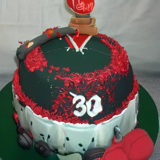 Image similar to basketball cake