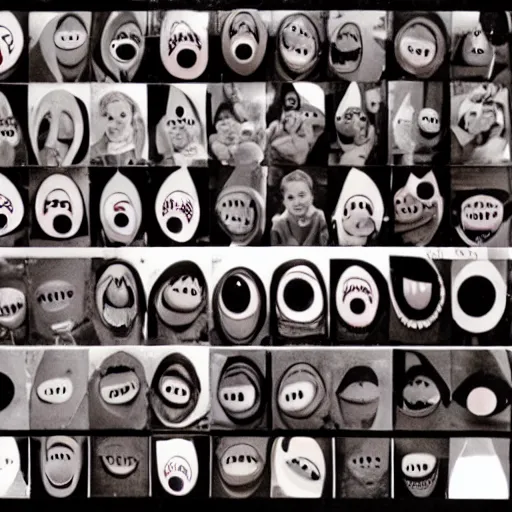 class photo, googly eyes, shark teeth, photo from the Stable