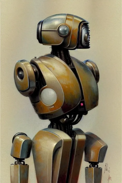 Prompt: (((((2050s art deco robot deco art deco. muted colors.))))) by Jean-Baptiste Monge !!!!!!!!!!!!!!!!!!!!!!!!!!!