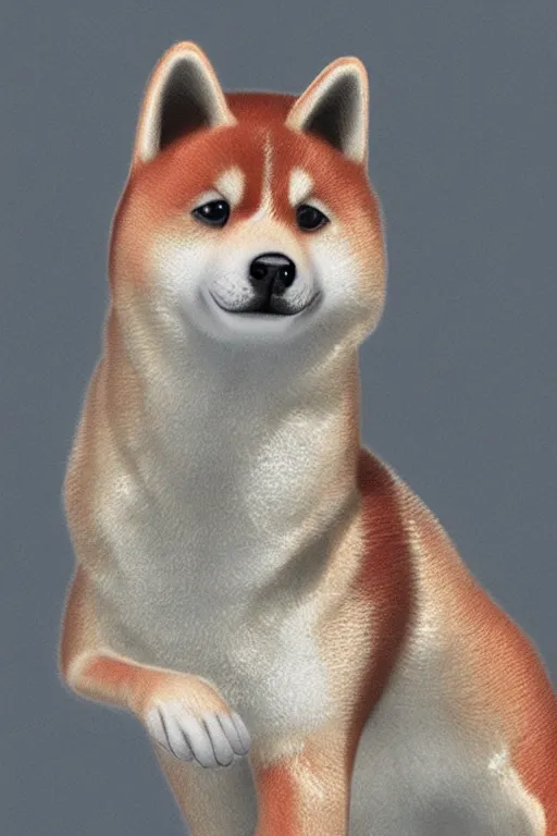 Prompt: studio photo of shiba inu, hyper realistic, 4k