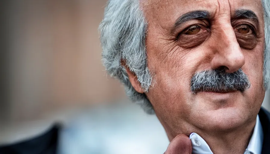 Prompt: hyper-realistic and anamorphic 2010s movie still close-up portrait of Giovanni Falcone, by Paolo Sorrentino, Leica SL2 30mm, beautiful color, high quality, high textured, high detailed face